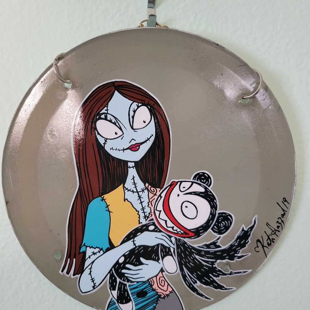 Sally from Nightmare Before Christmas Hand Painted Art